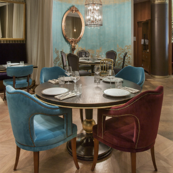 The glamorous Cococo Restaurant: Luxurious interior by BRABBU